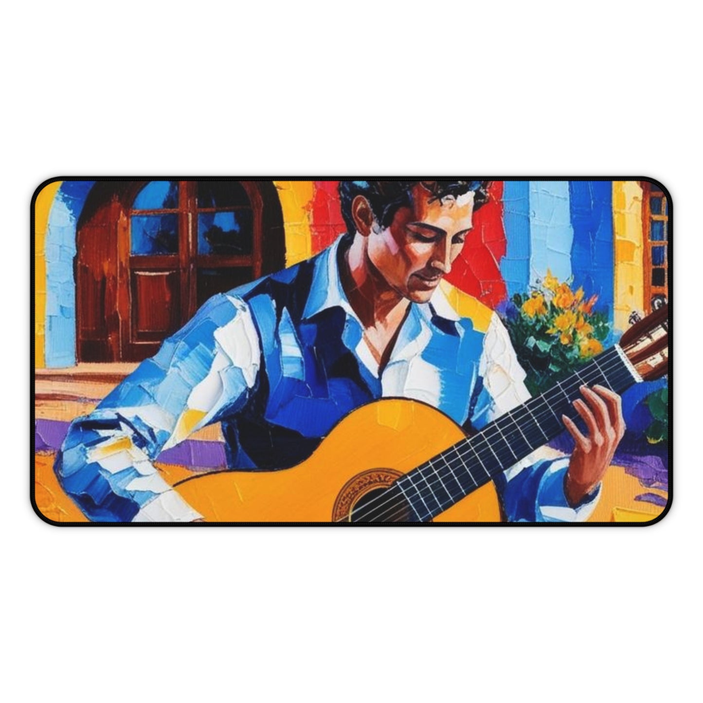 Spanish Guitar Desk Mat