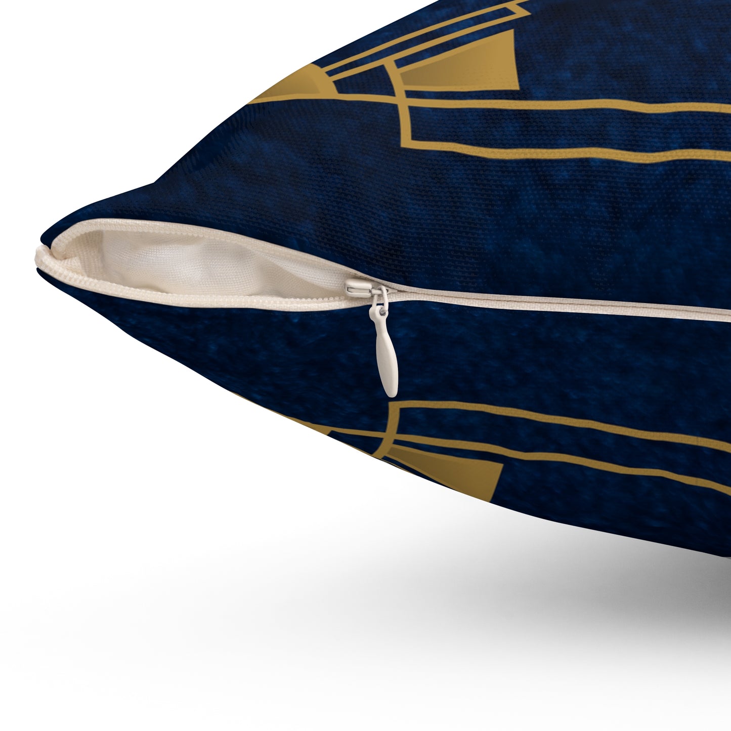 Midnight Luxe (Cobalt Blue) Spun Polyester Square Pillow