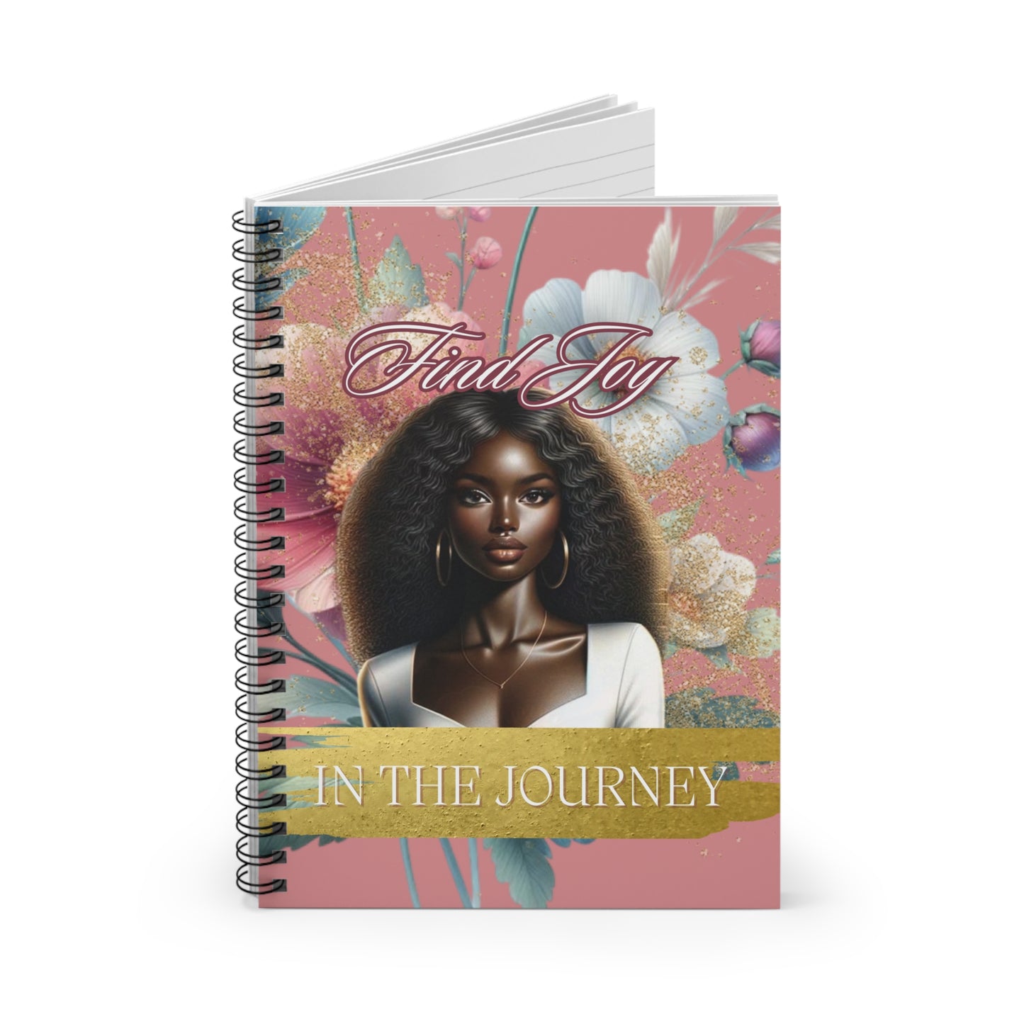 Find Joy 2 Spiral Notebook - Ruled Line