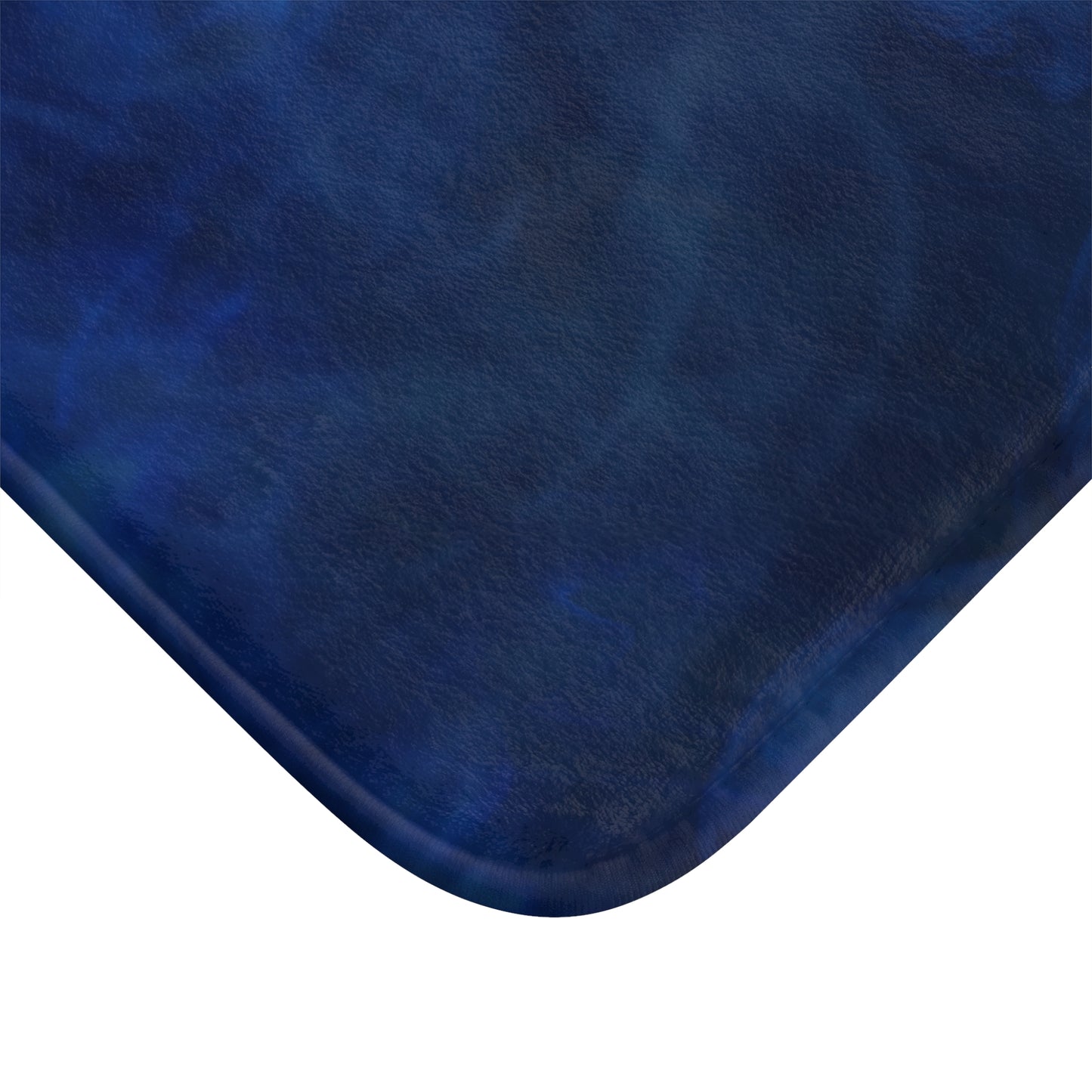 A Kind of Smoky Blue Bath Mat