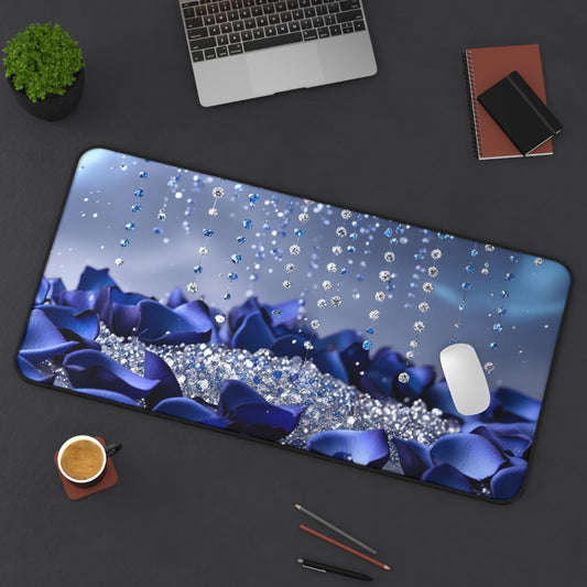 Crystal Rain Desk Mat