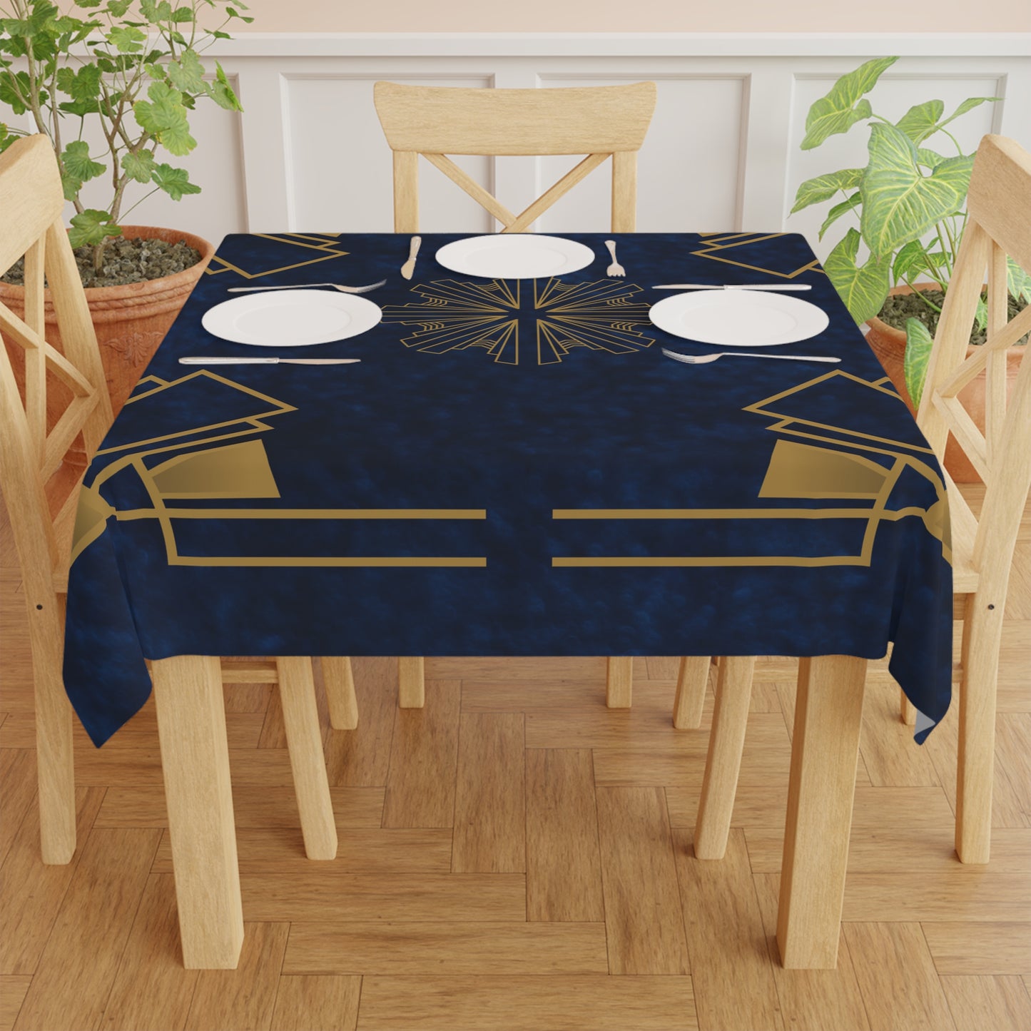 Midnight Luxe (Cobalt Blue) Tablecloth