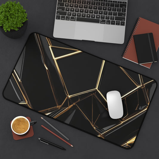 Obsidian Luxe Desk Mat