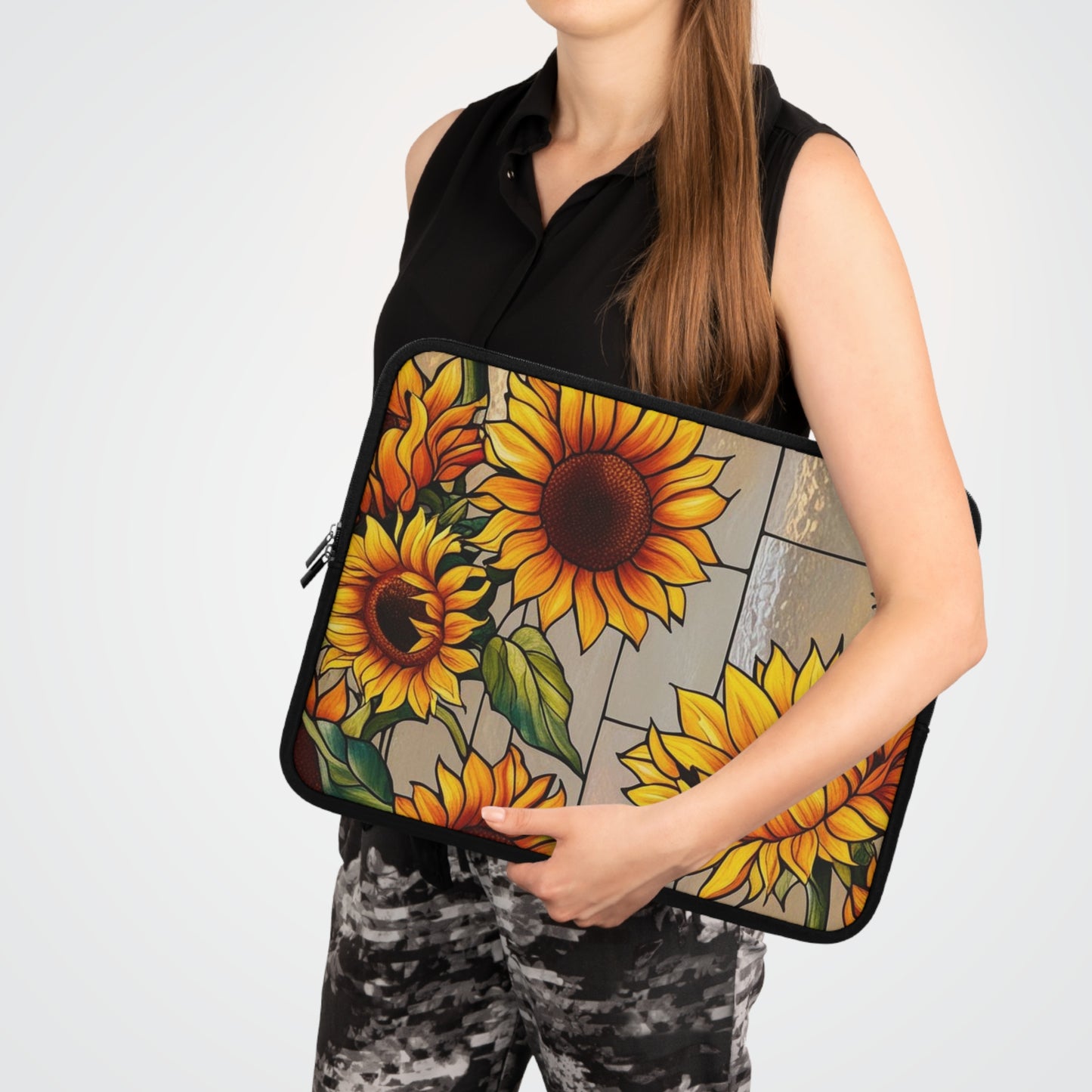 Rustic Sunflower Laptop Sleeve