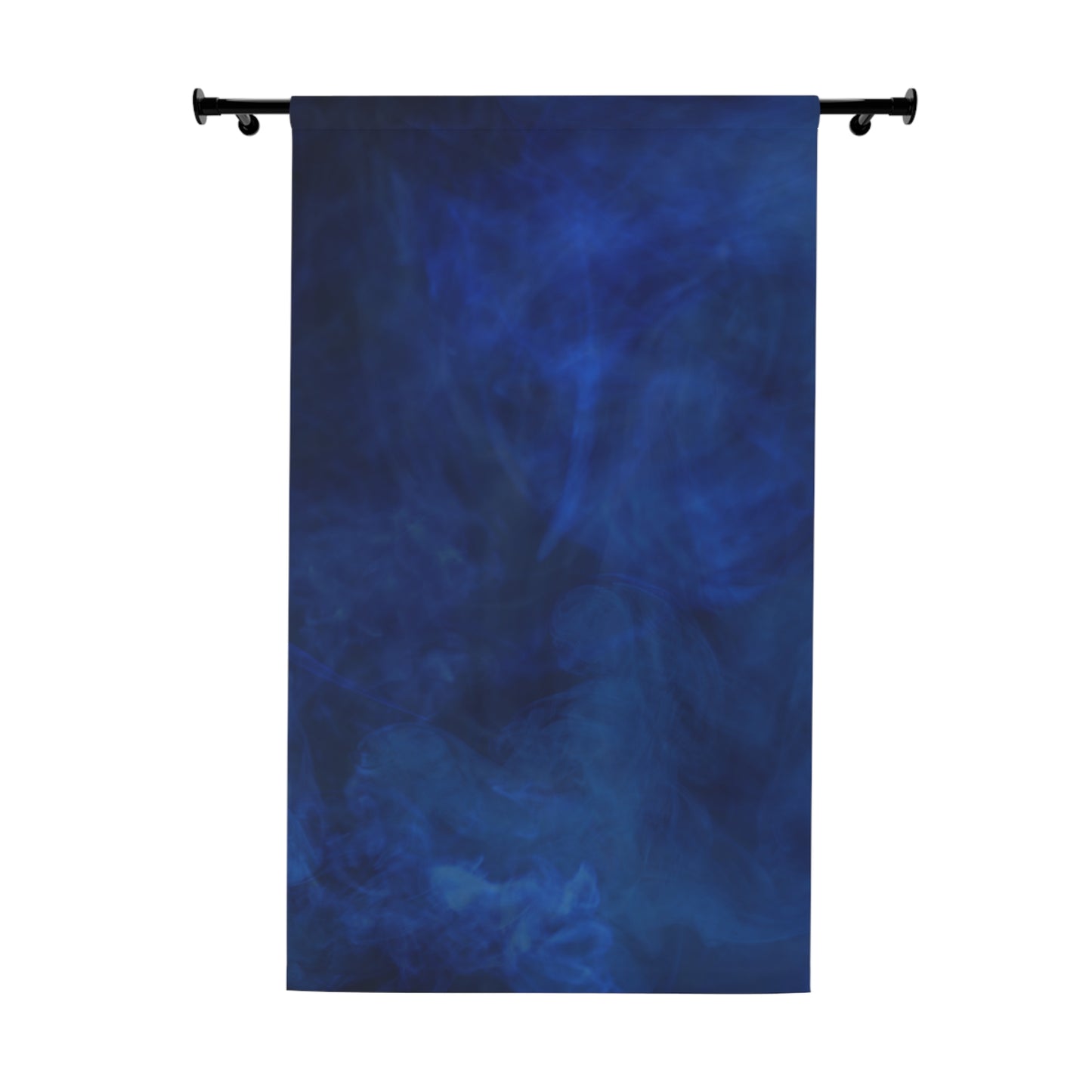 A Kind of Smoky Blue Blackout Window Curtains (1 Piece)