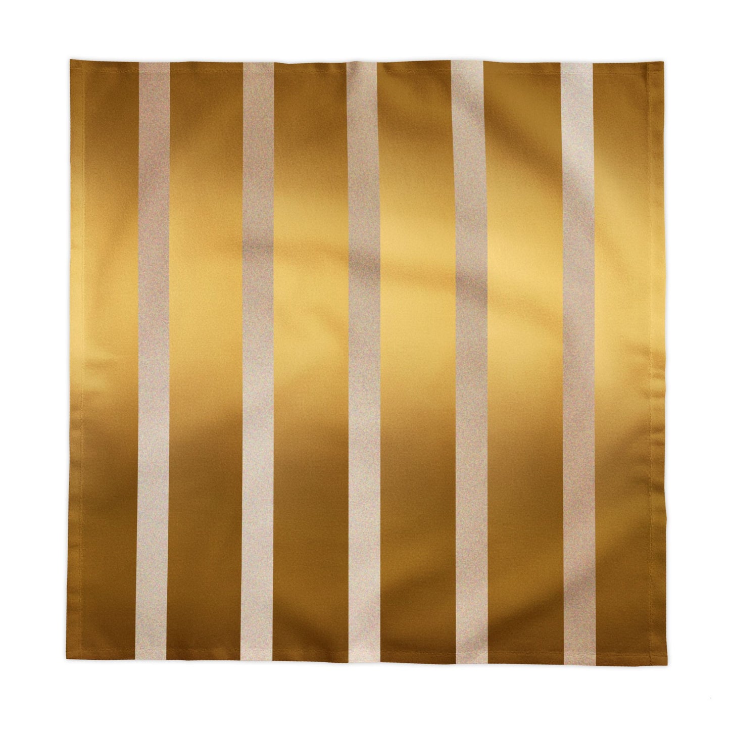 Golden Horizon Tablecloth — Elegant Metallic Dining Table Linen