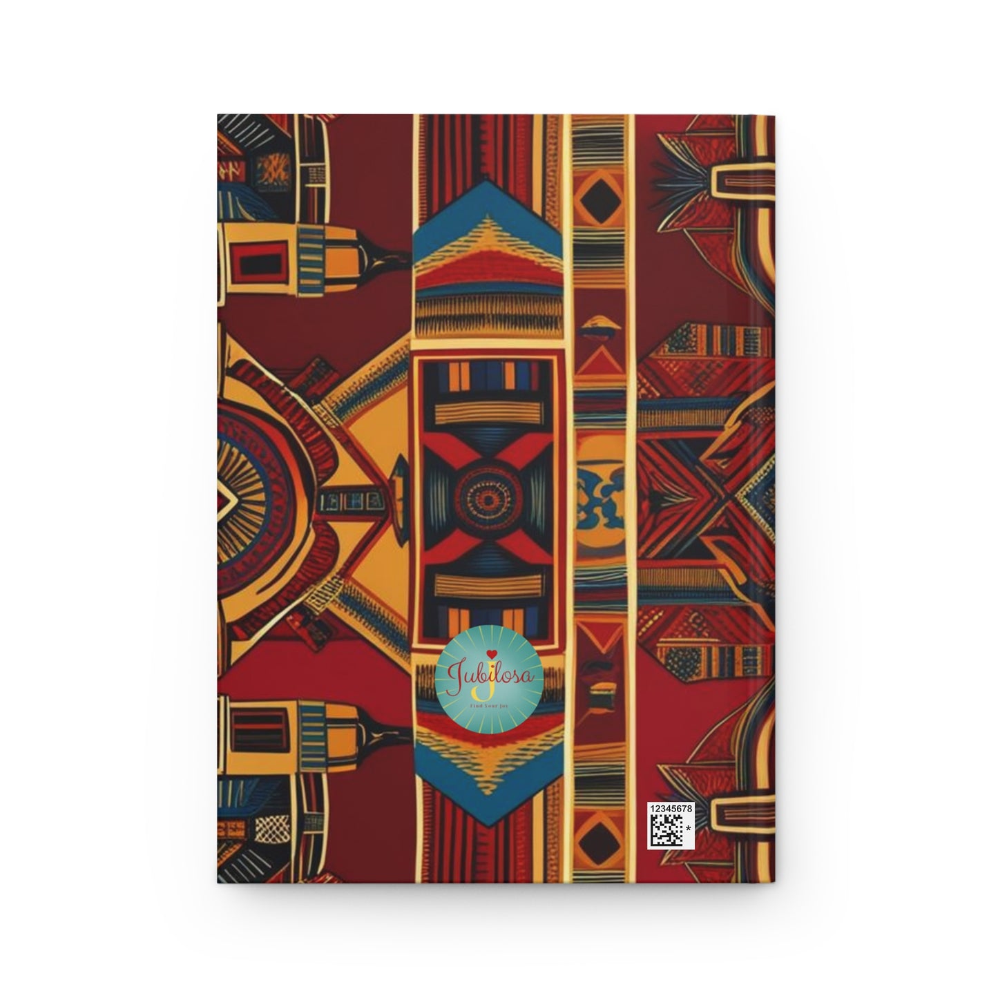 African Canvas 1 Hardcover Journal Matte