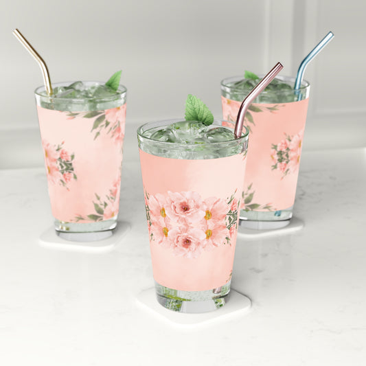 Peachy Keen Pint Glass, 16oz