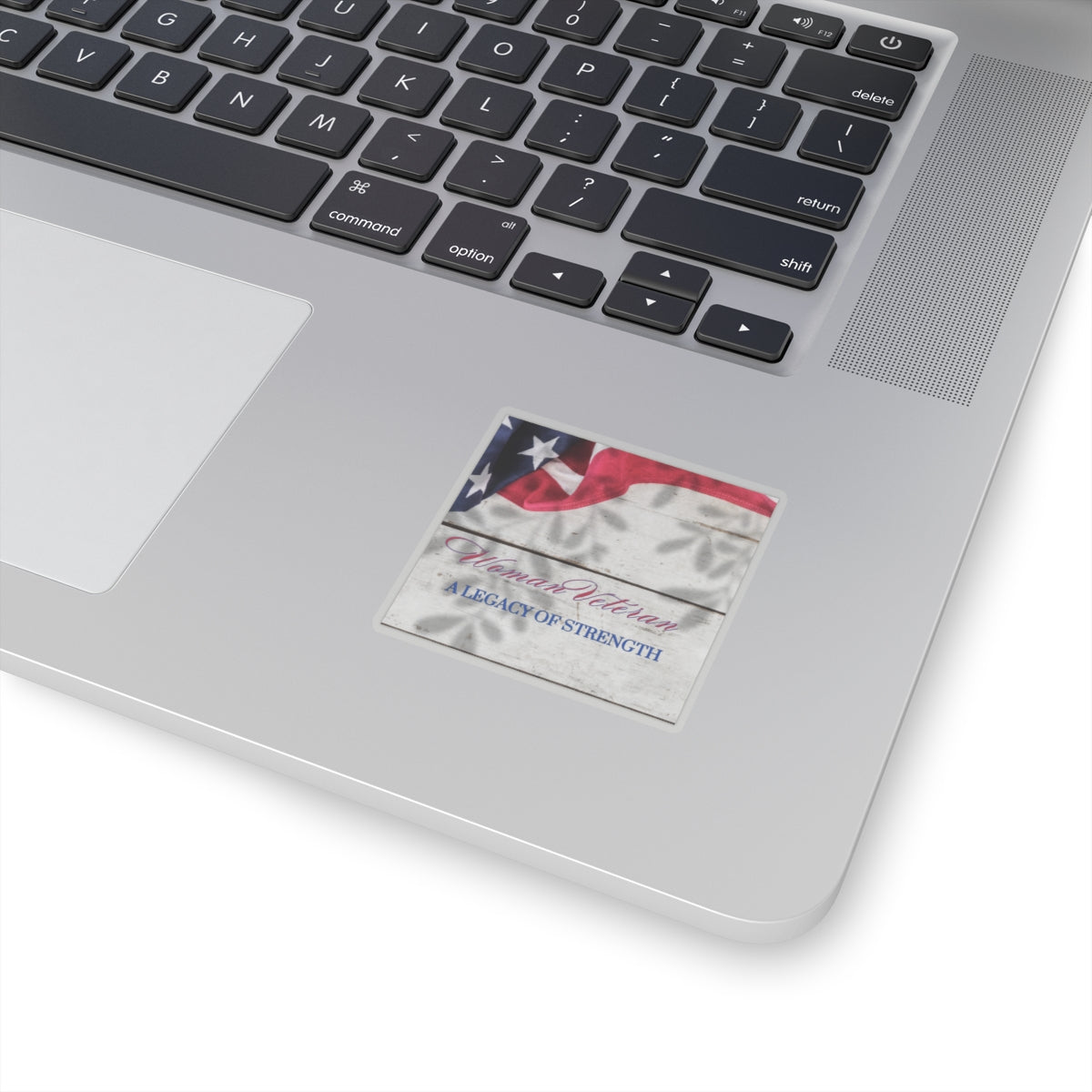 Woman Veteran Kiss-Cut Stickers