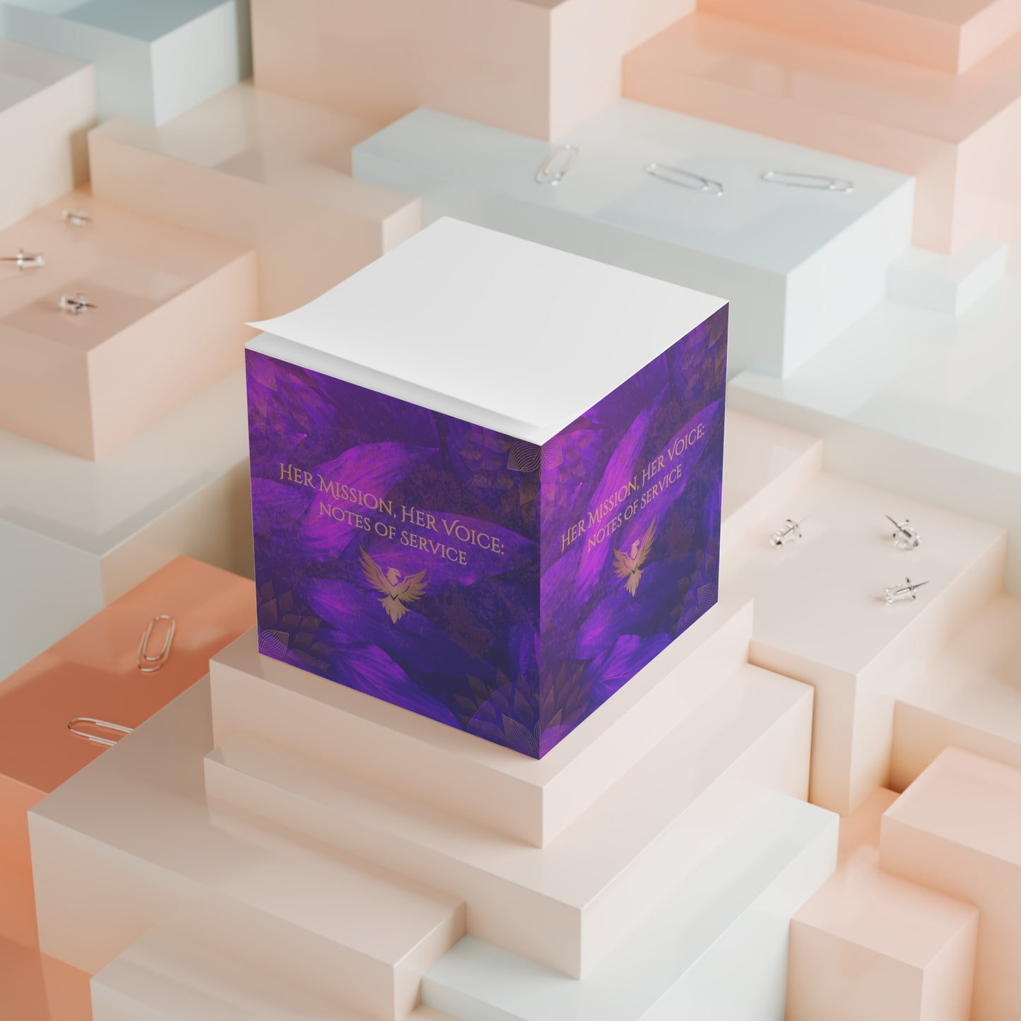 Her Mission, Her Voice Note Cube