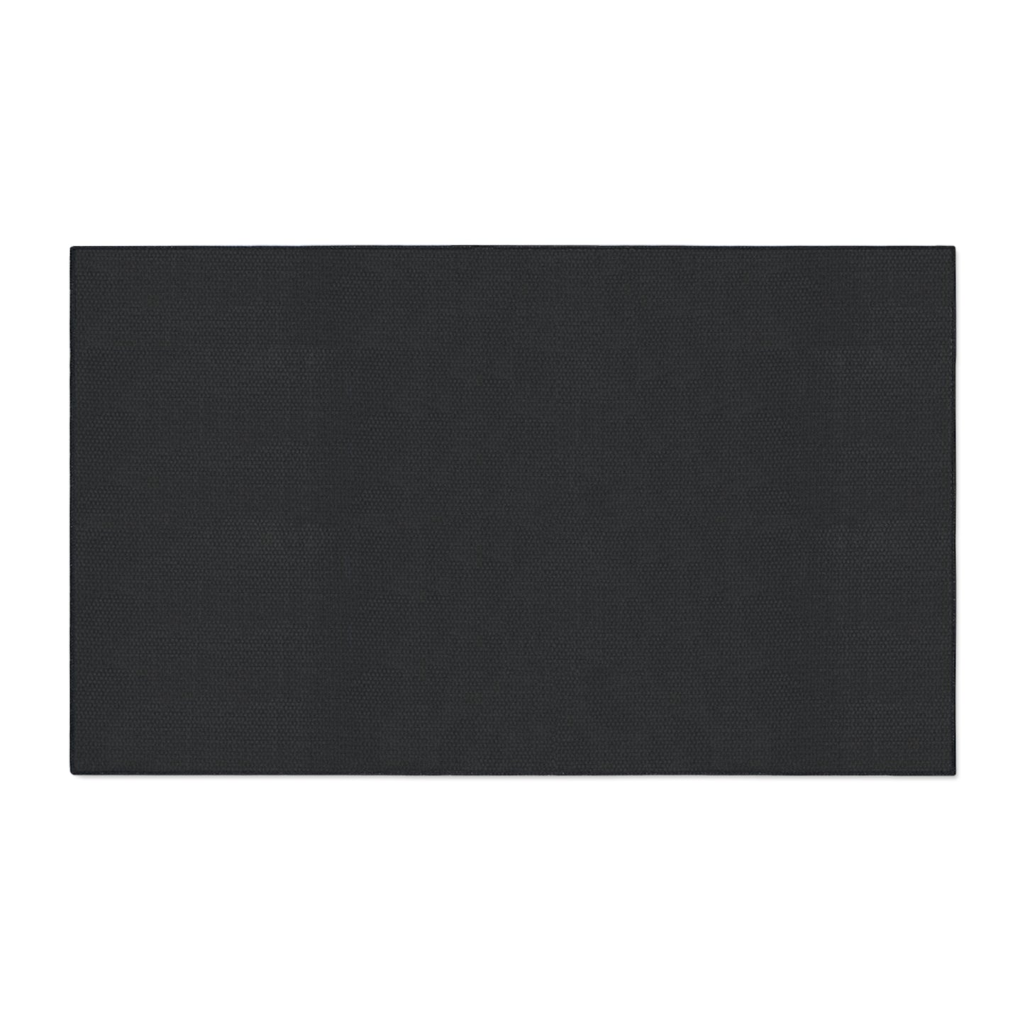 Dark Blue Lotus Pond Heavy-Duty Floor Mat — Durable Entryway Rug