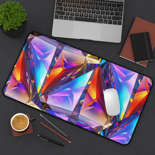 Radiant Prism Desk Mat