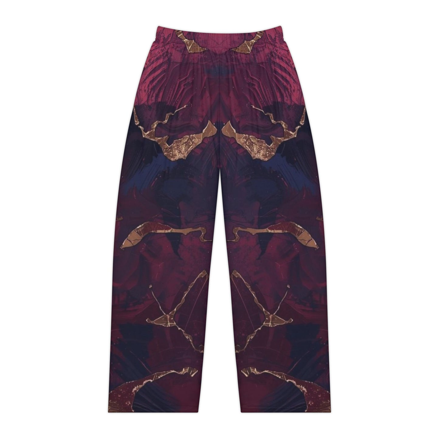 Raspberry Motion Women's Pajama Pants (AOP)