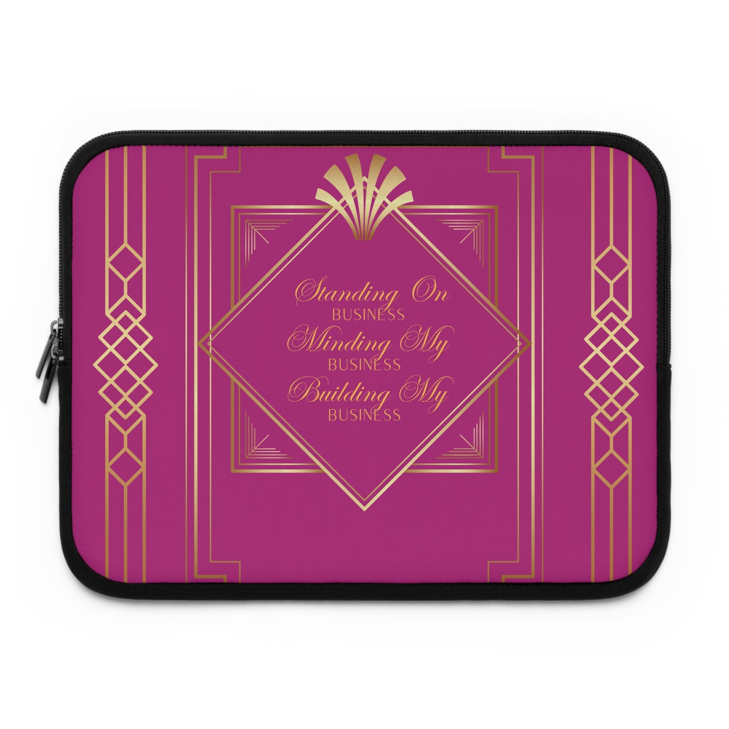 Business 2 (Pink) Laptop Sleeve