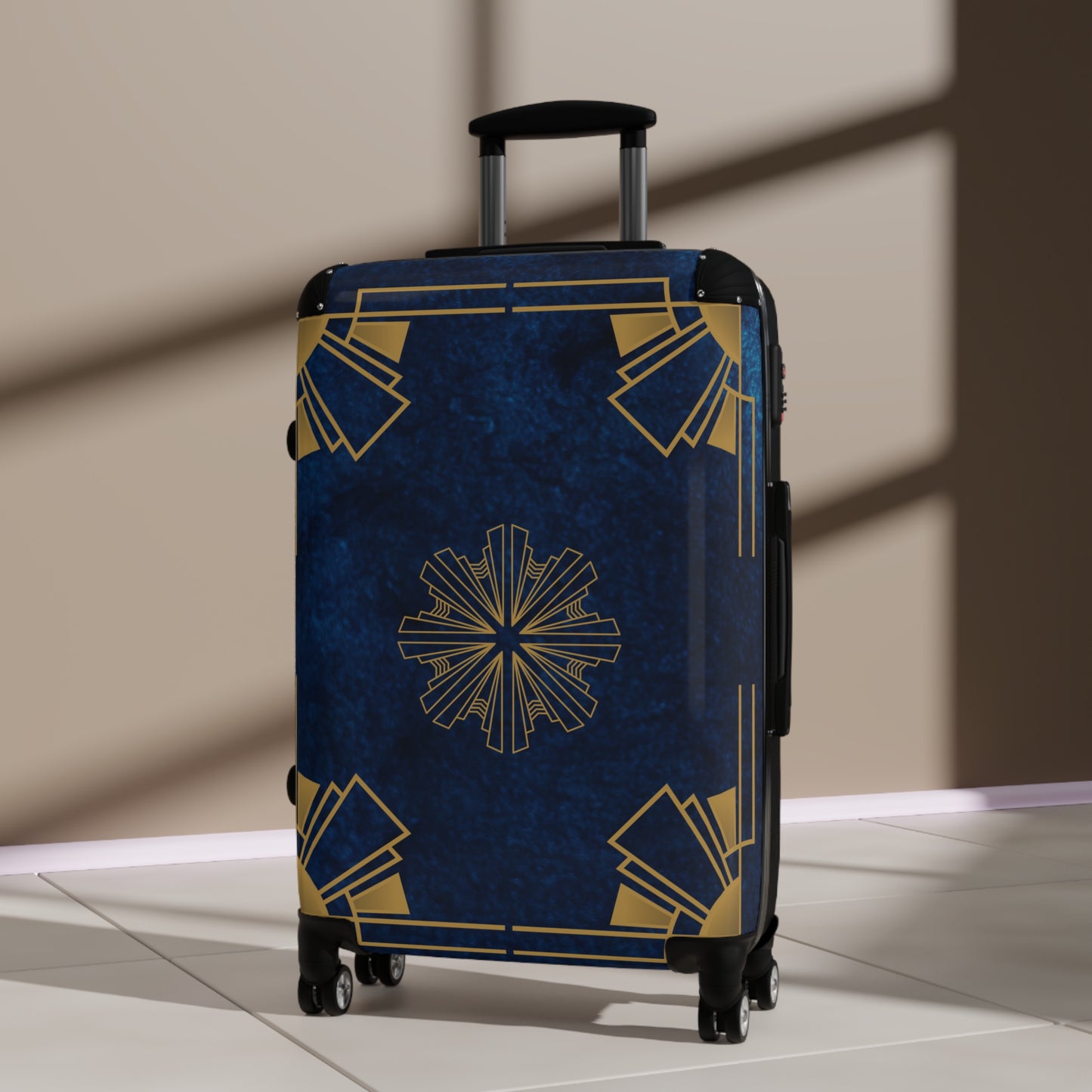 Midnight Luxe (Cobalt Blue) Suitcase