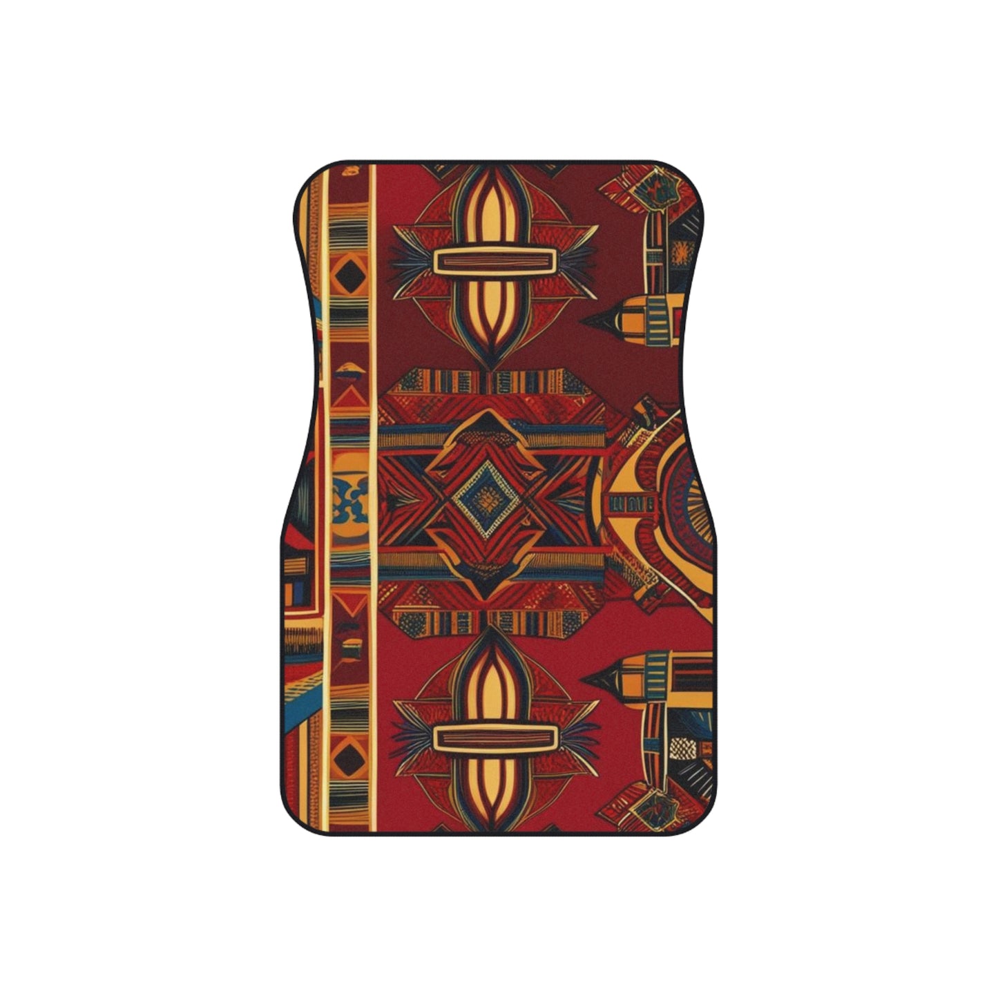 African Canvas 1 Car Mats (Set of 4)