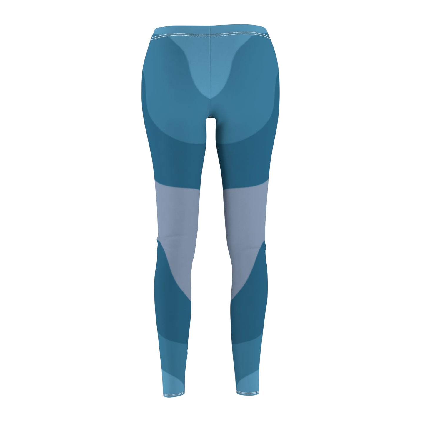 Breaking Blue Women's Cut & Sew Casual Leggings (AOP)