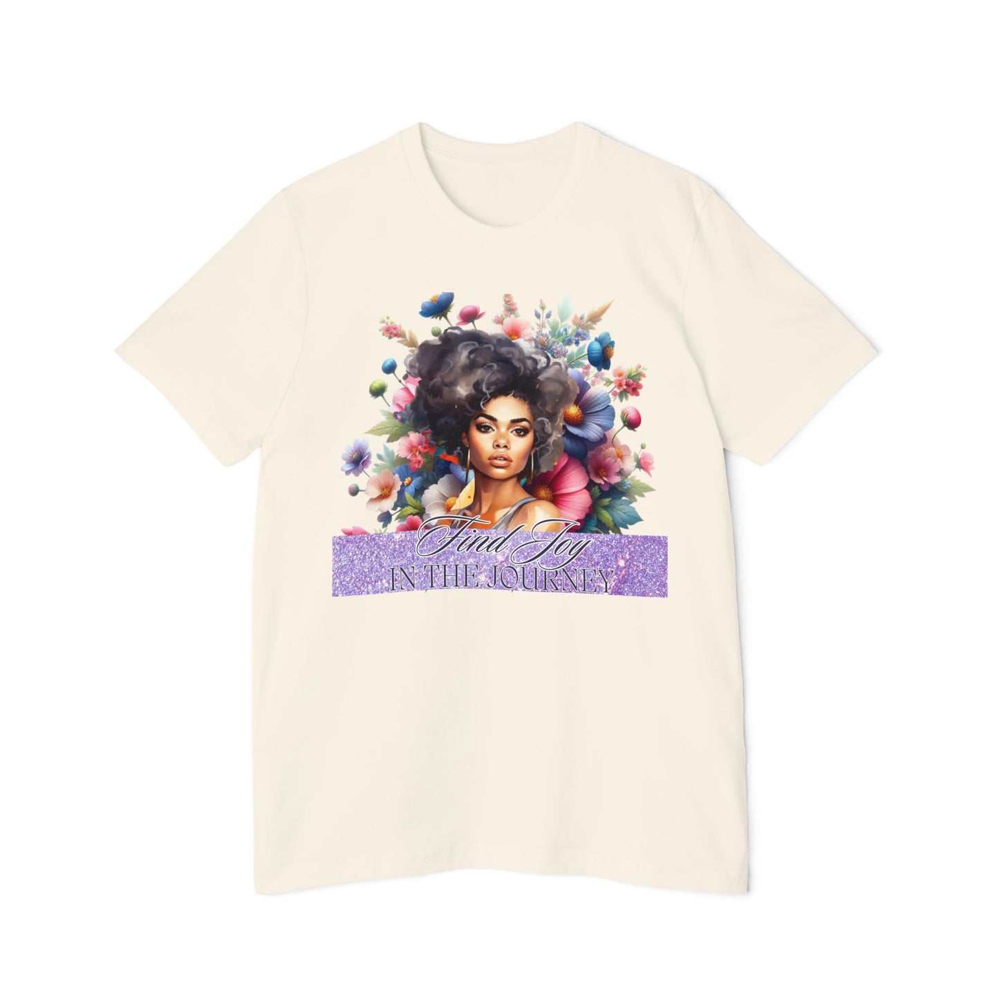 Portrait Graphic T-Shirt — "In The Journey" Inspirational Women’s Tee