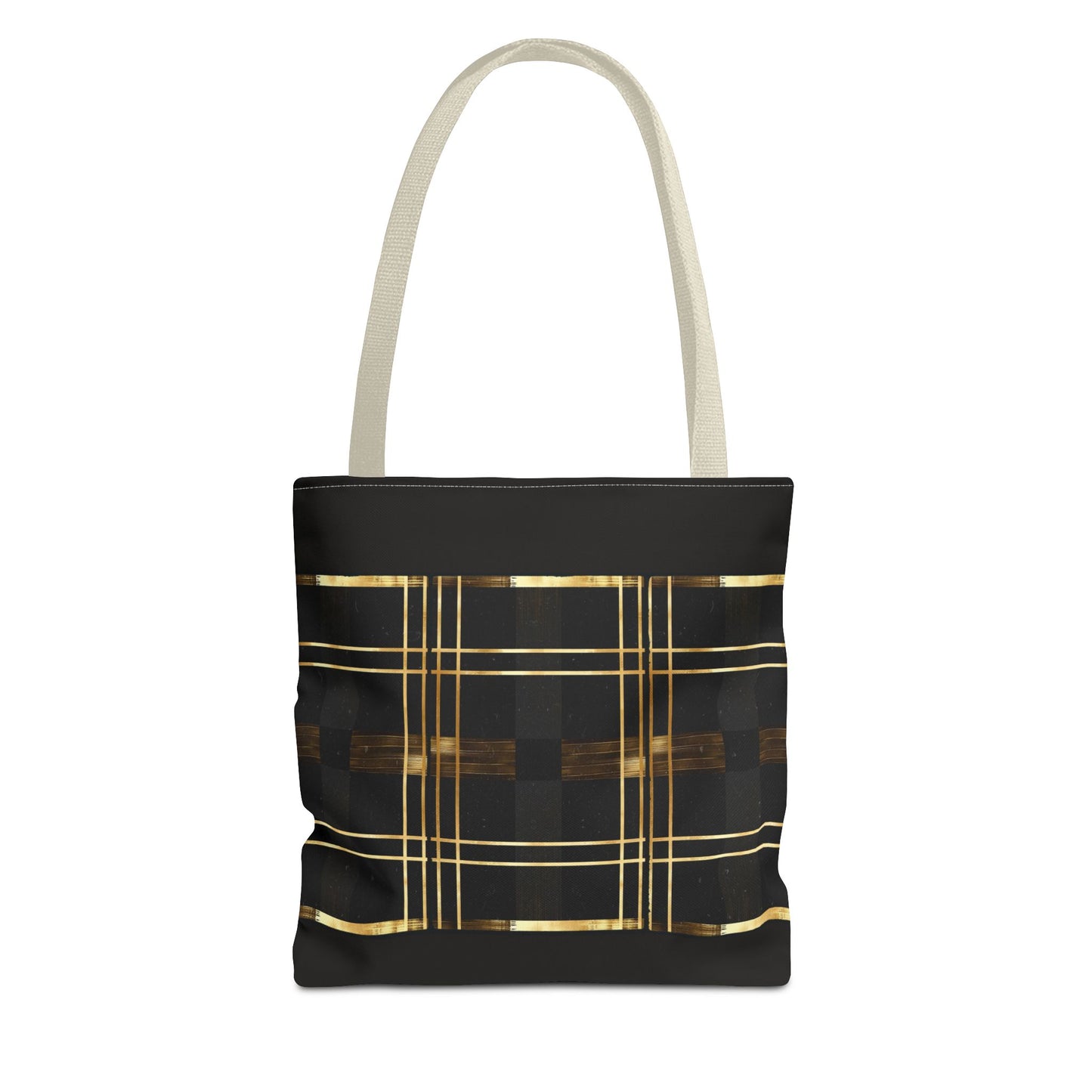 Noir & Gold Glam Tote Bag (AOP)