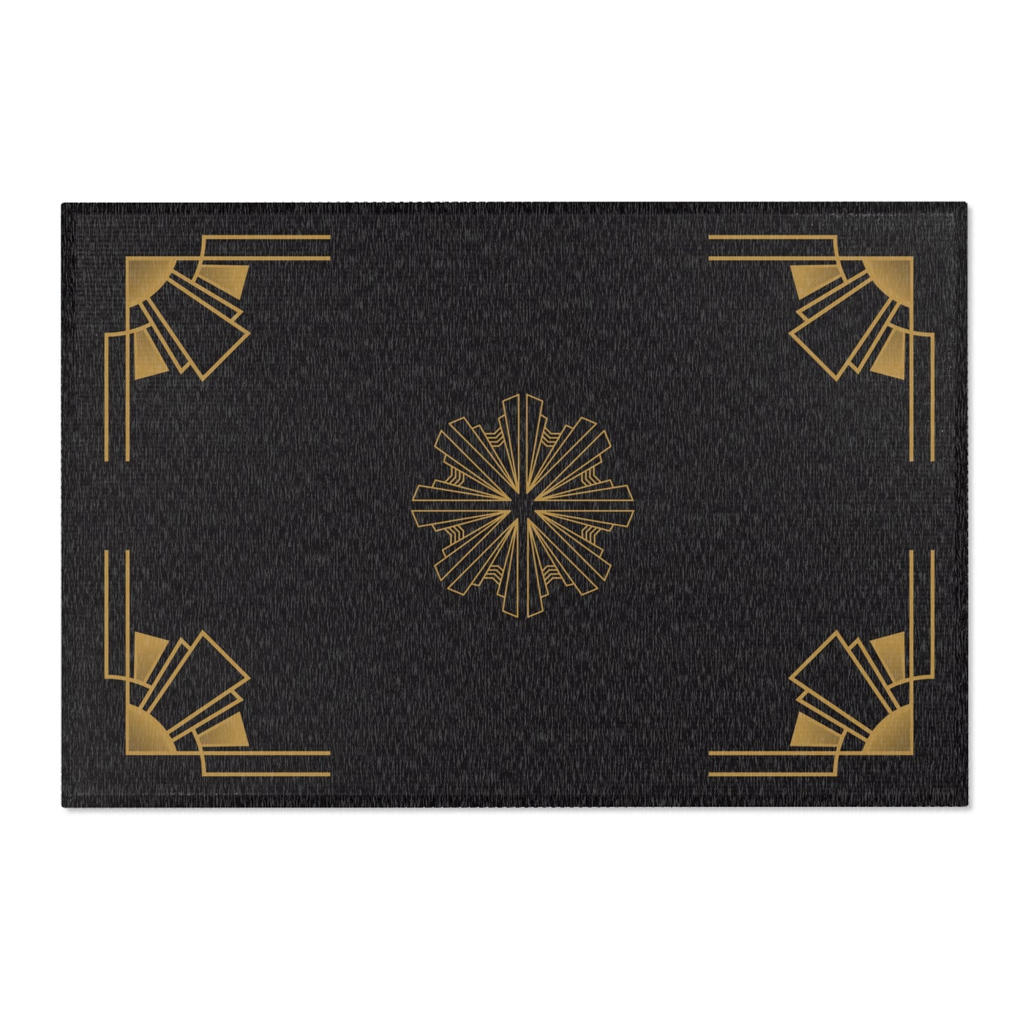 Midnight Luxe (Ebony) Area Rugs