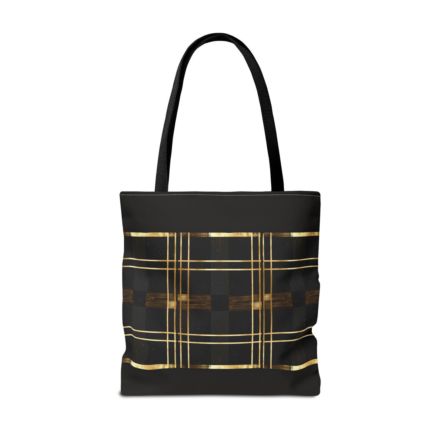 Noir & Gold Glam Tote Bag (AOP)