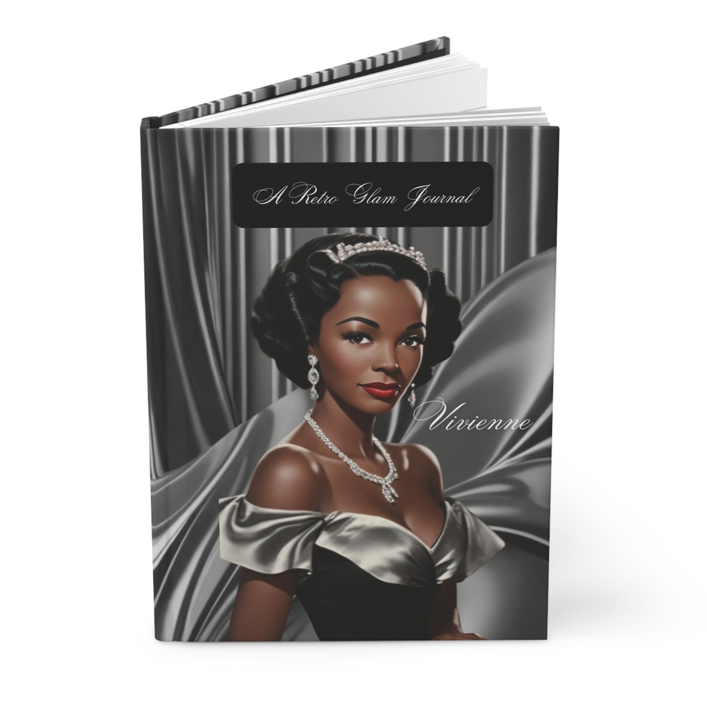 Retro Glam (Vivienne) Hardcover Journal Matte