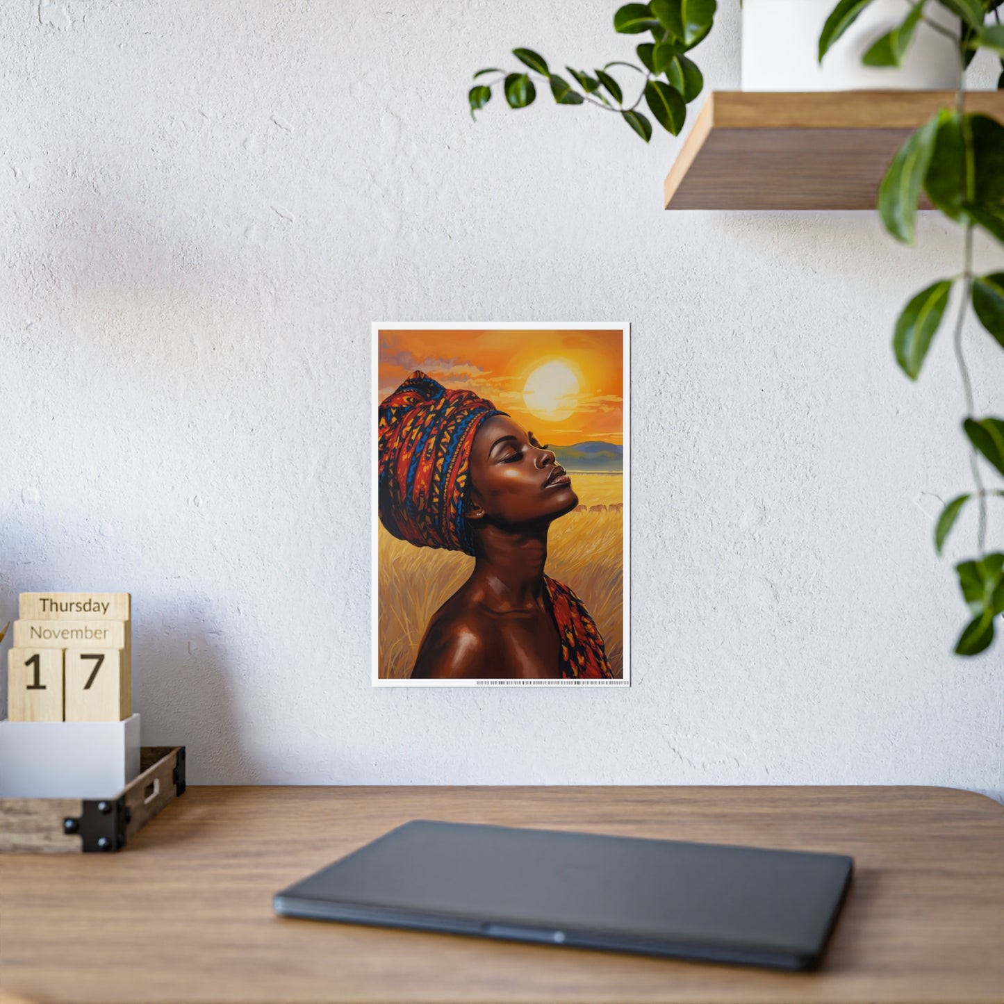 Sunrise in the Serengeti Gloss Posters