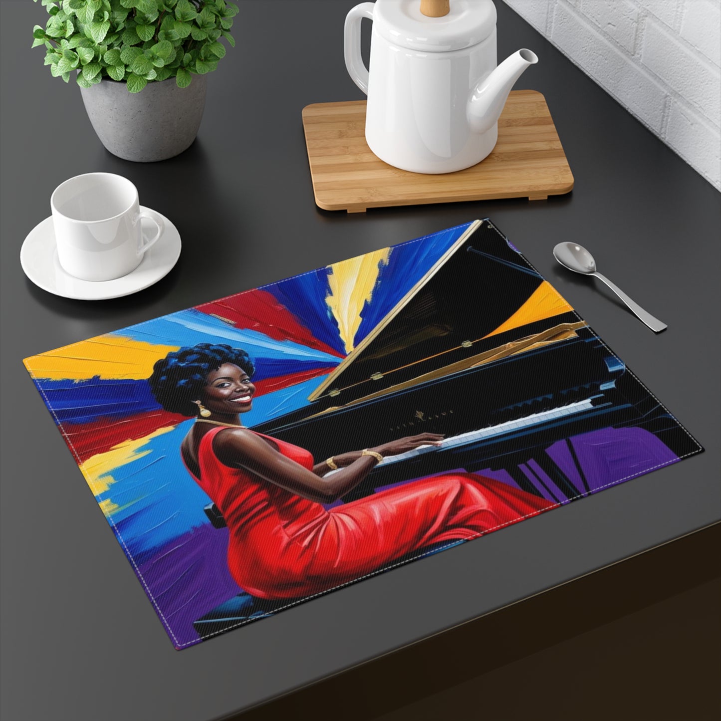 Jazz Serenade Placemat, 1pc