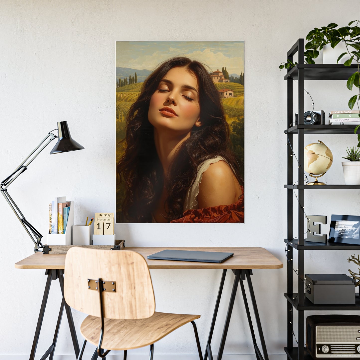 Sunrise in Tuscany Gloss Posters