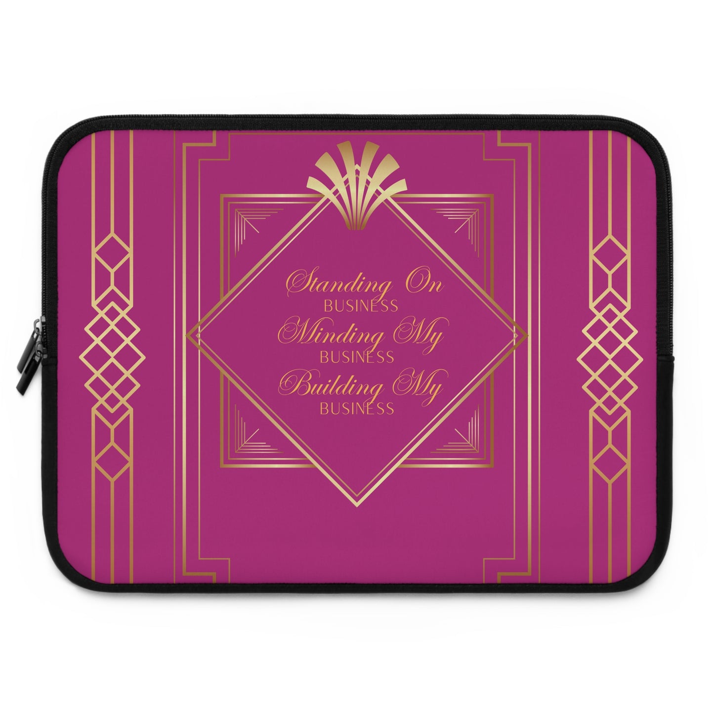 Business 2 (Pink) Laptop Sleeve