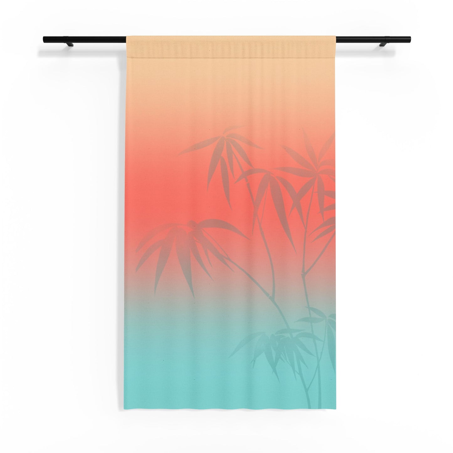 TropiCalm Retreat Sheer Curtain