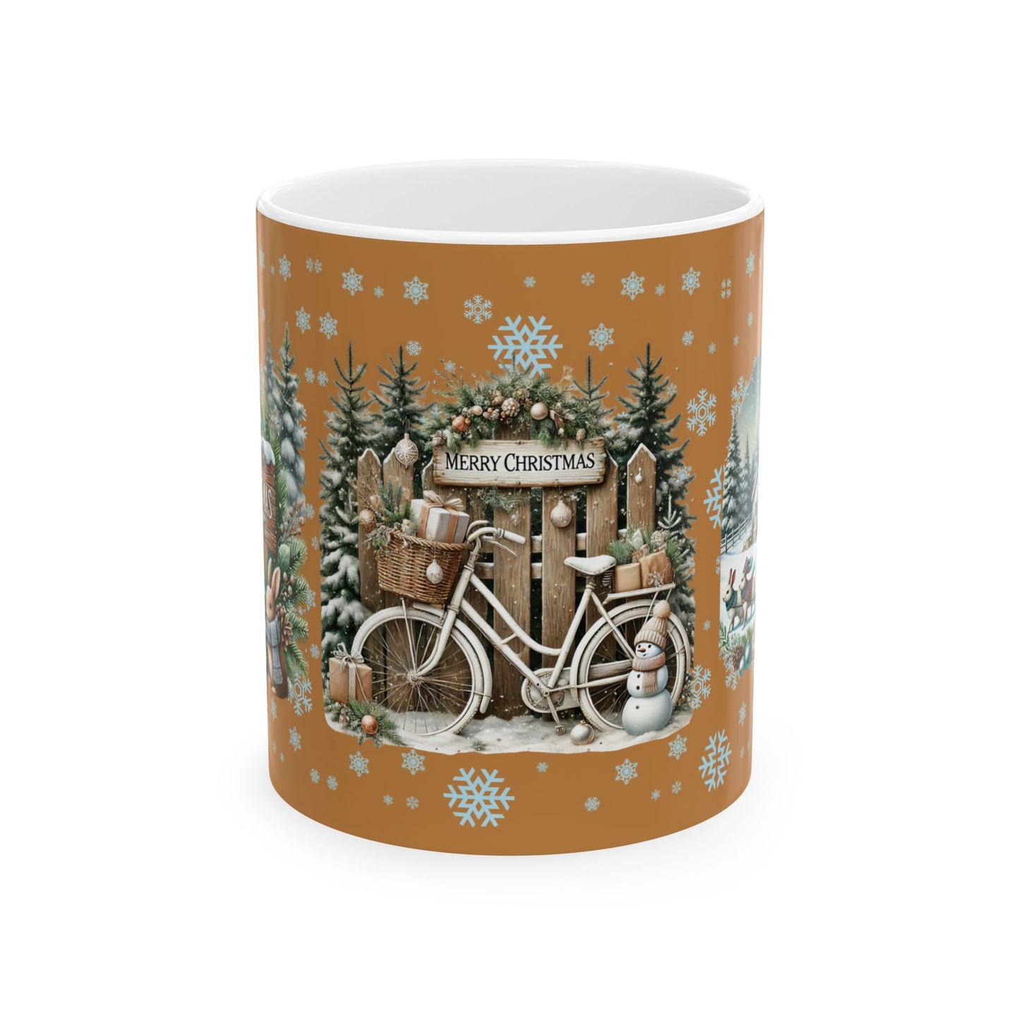 Merry Christmas 2 Ceramic Mug, (11oz, 15oz)