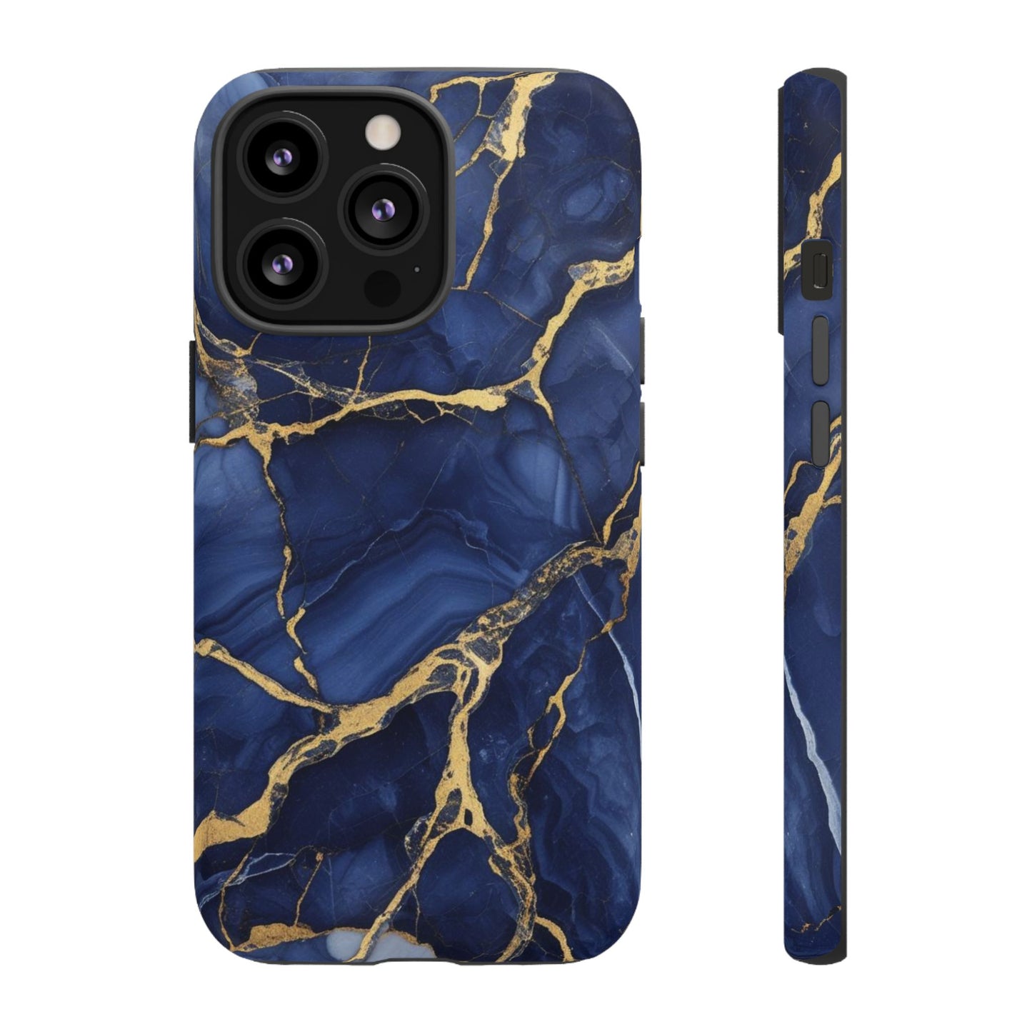 Indigo Marble Tough Cases