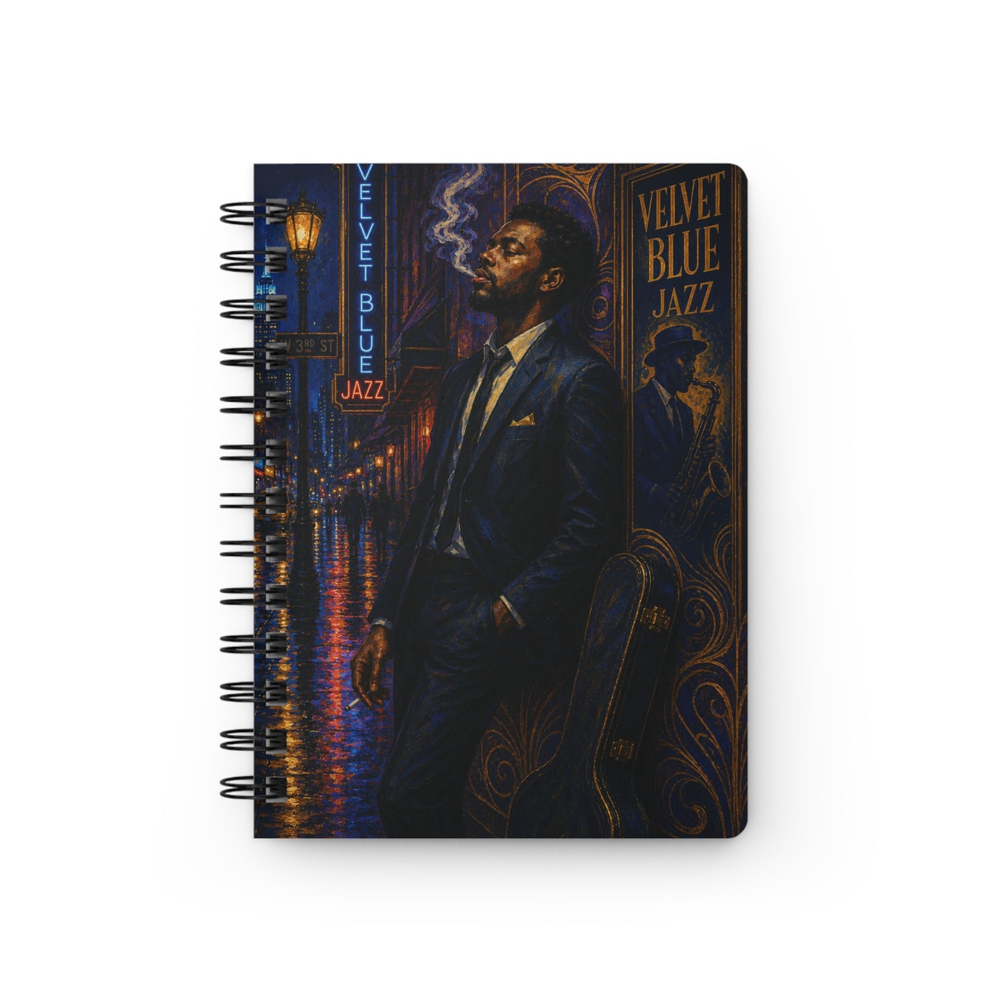 After the Gig Notebook — Spiral Journal for Musicians & Writers
