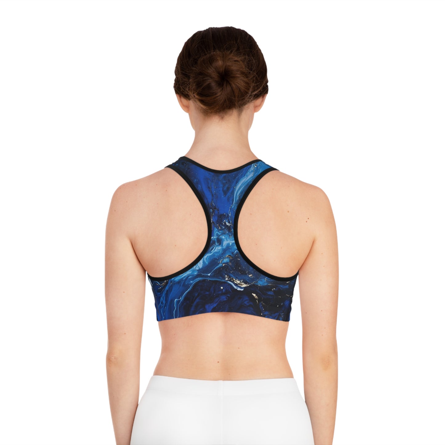 Indigo Motion Sports Bra (AOP)