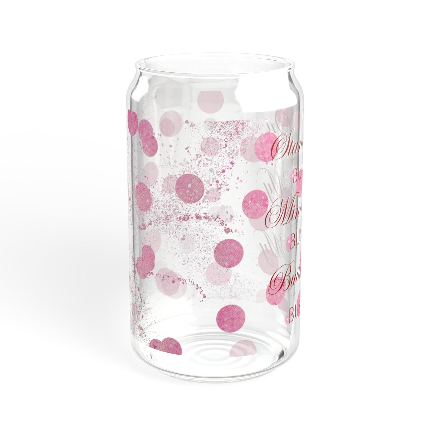 Business Sipper Glass, 16oz
