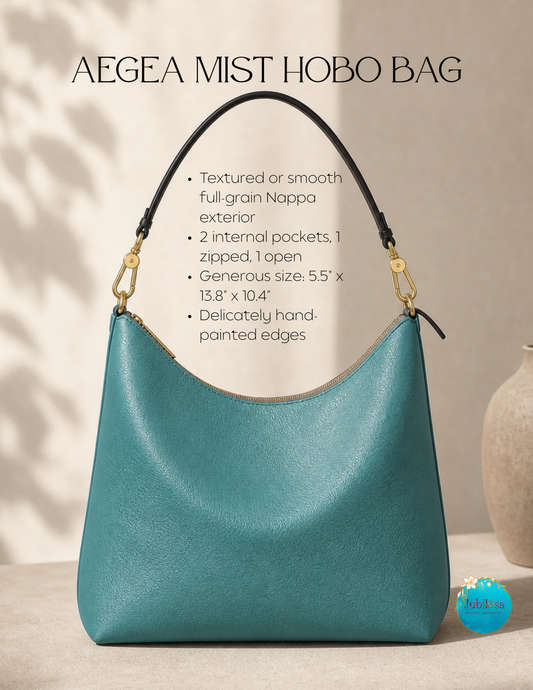 Aegea Mist Square Hobo Bag