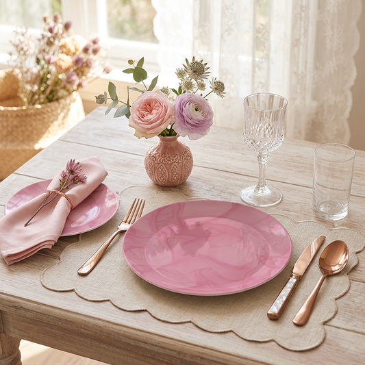 Blush Pink Party Plates