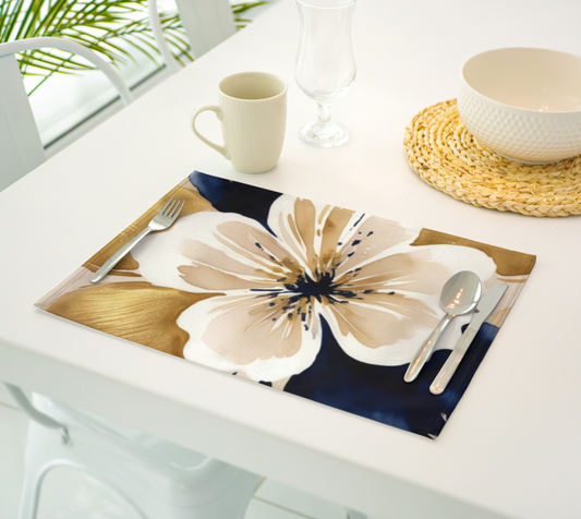 Abstract Floral Placemats