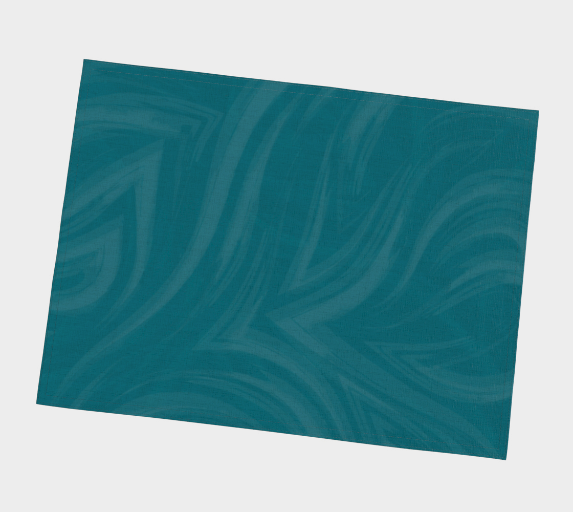 Teal Wave Placemats