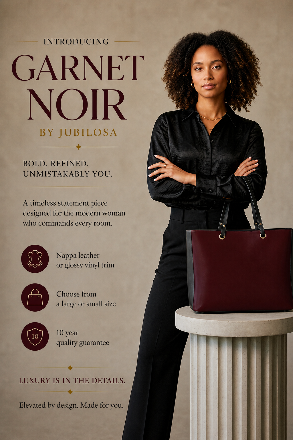 Garnet Noir Handbags