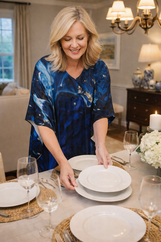 Indigo Motion Kaftan