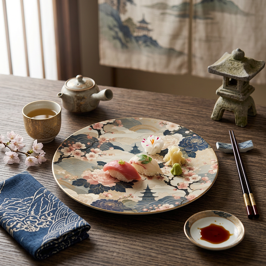 Kyoto Garden Party Plates
