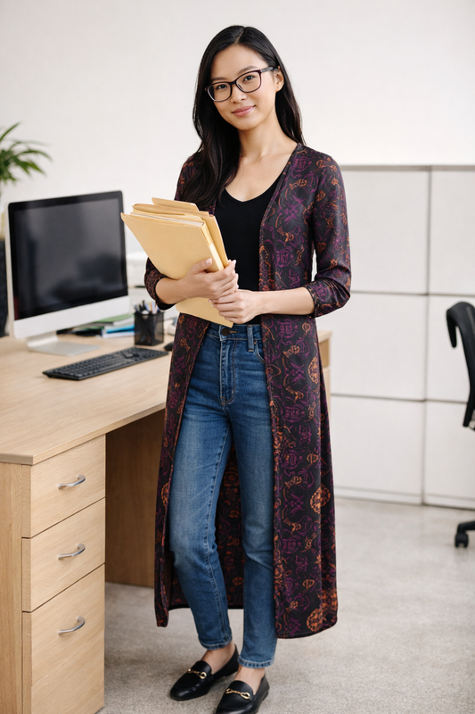 Orchid Dusk Ladies Cardigan