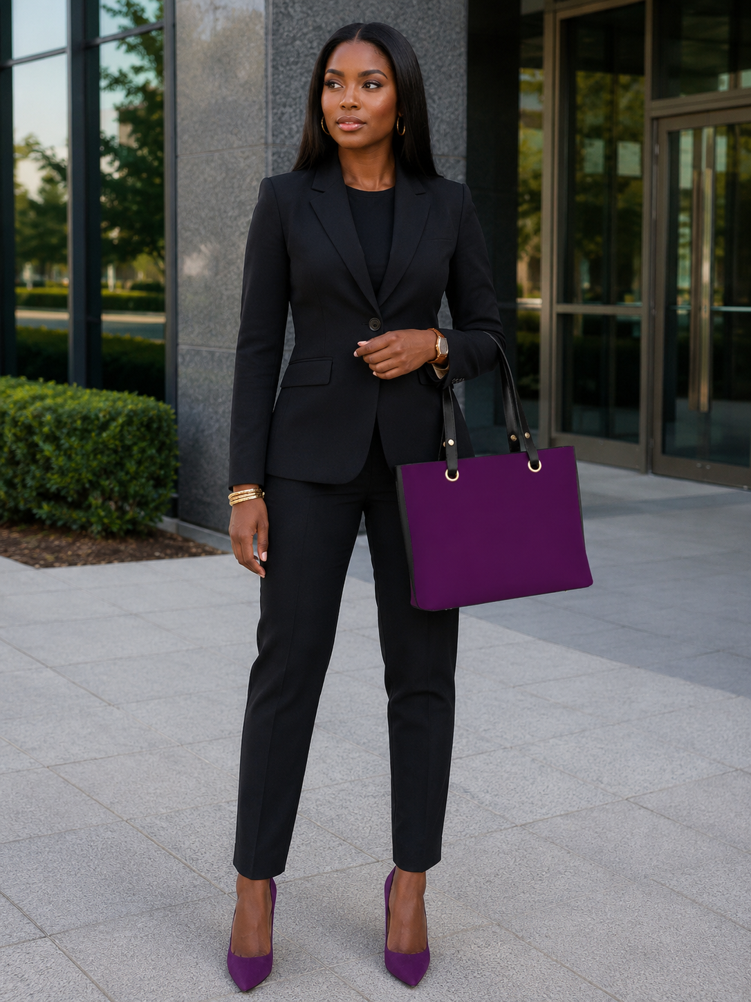 Plum Prestige Handbags