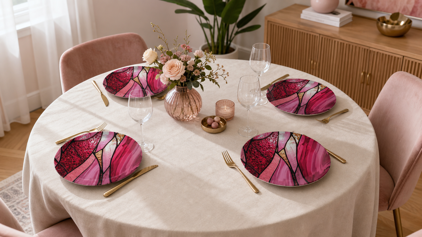 Rose Allure Party Plates