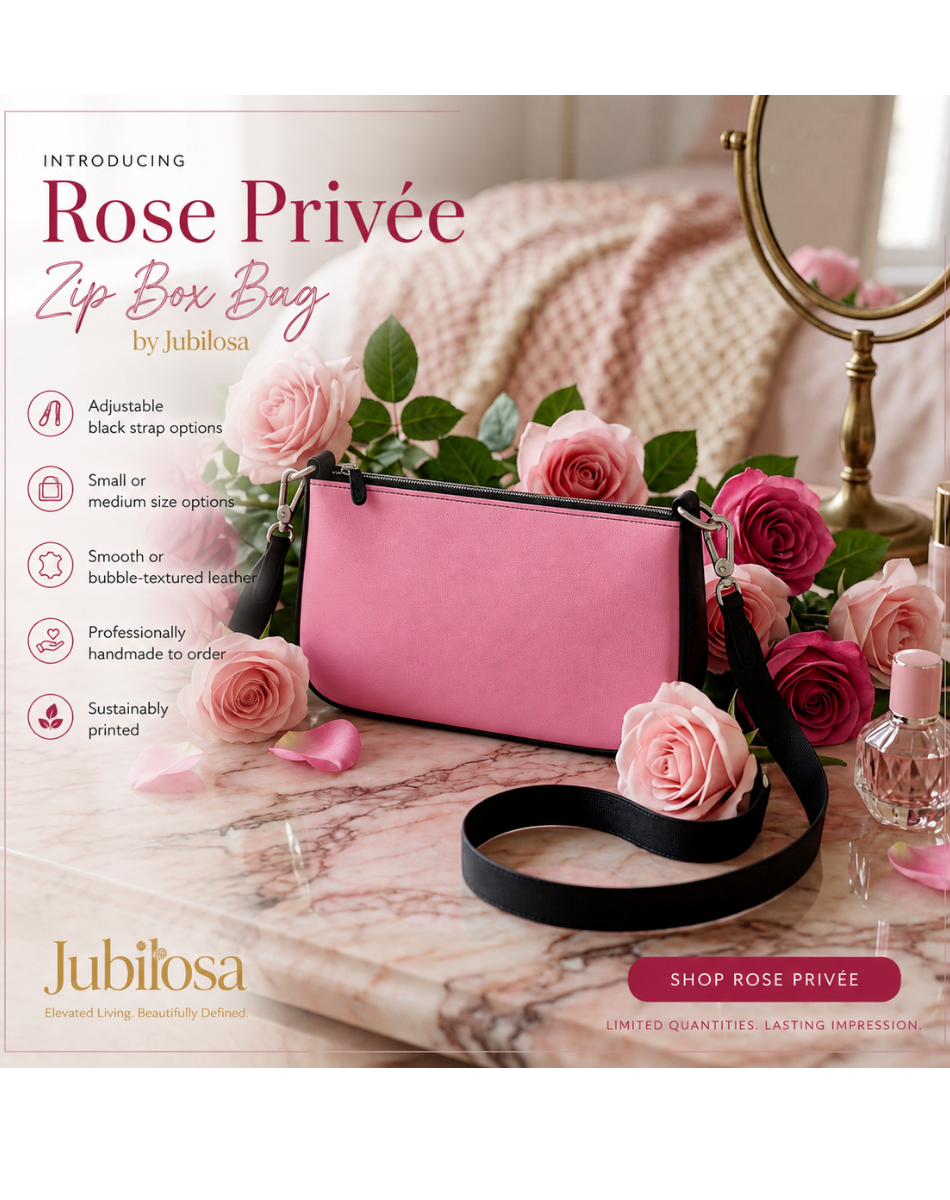 Rose Privée Zip Box Bag