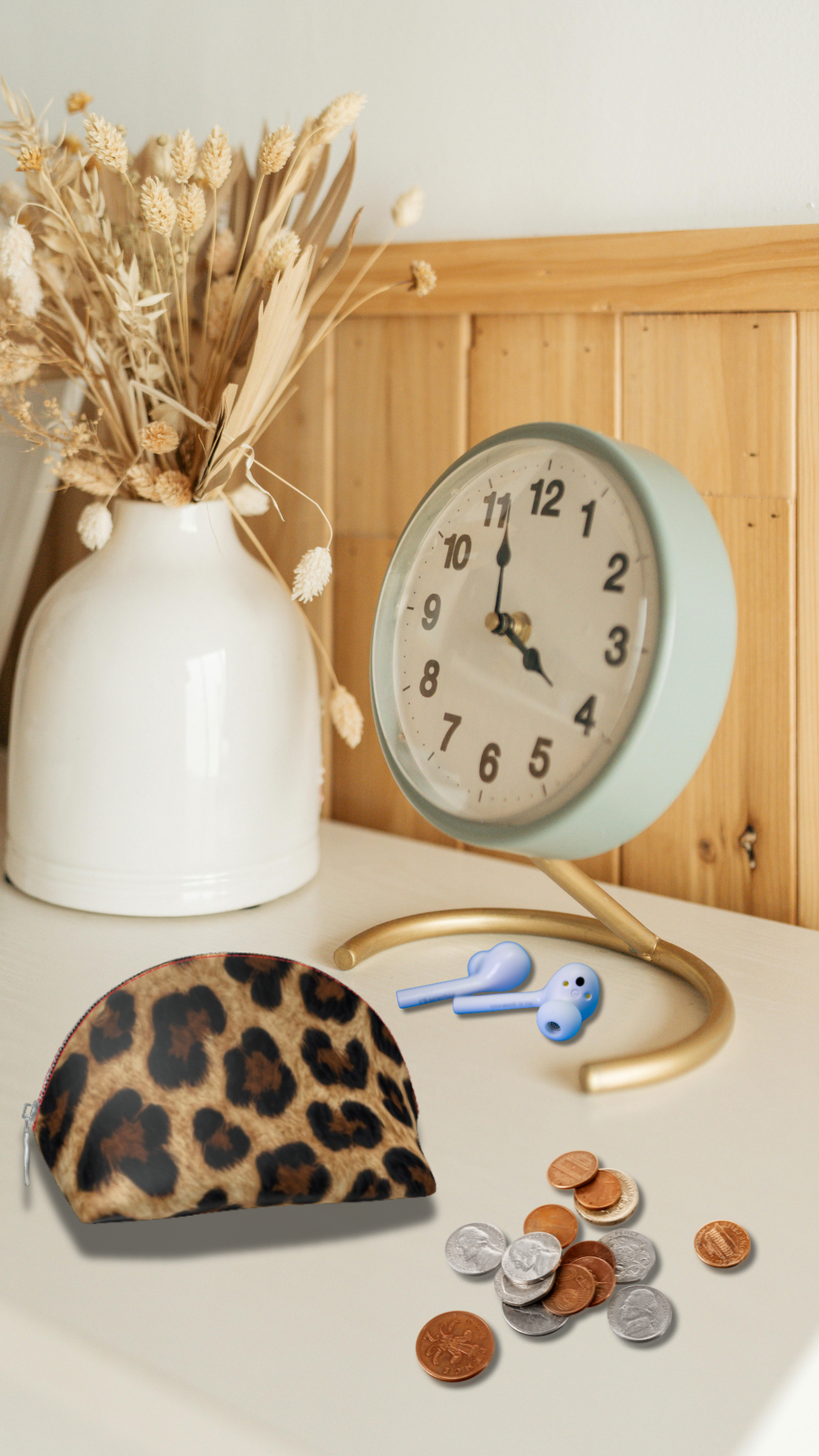 Safari Muse Shell Coin Purse