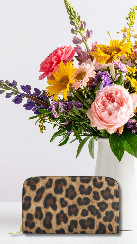 Safari Muse Leather Zip Wallet