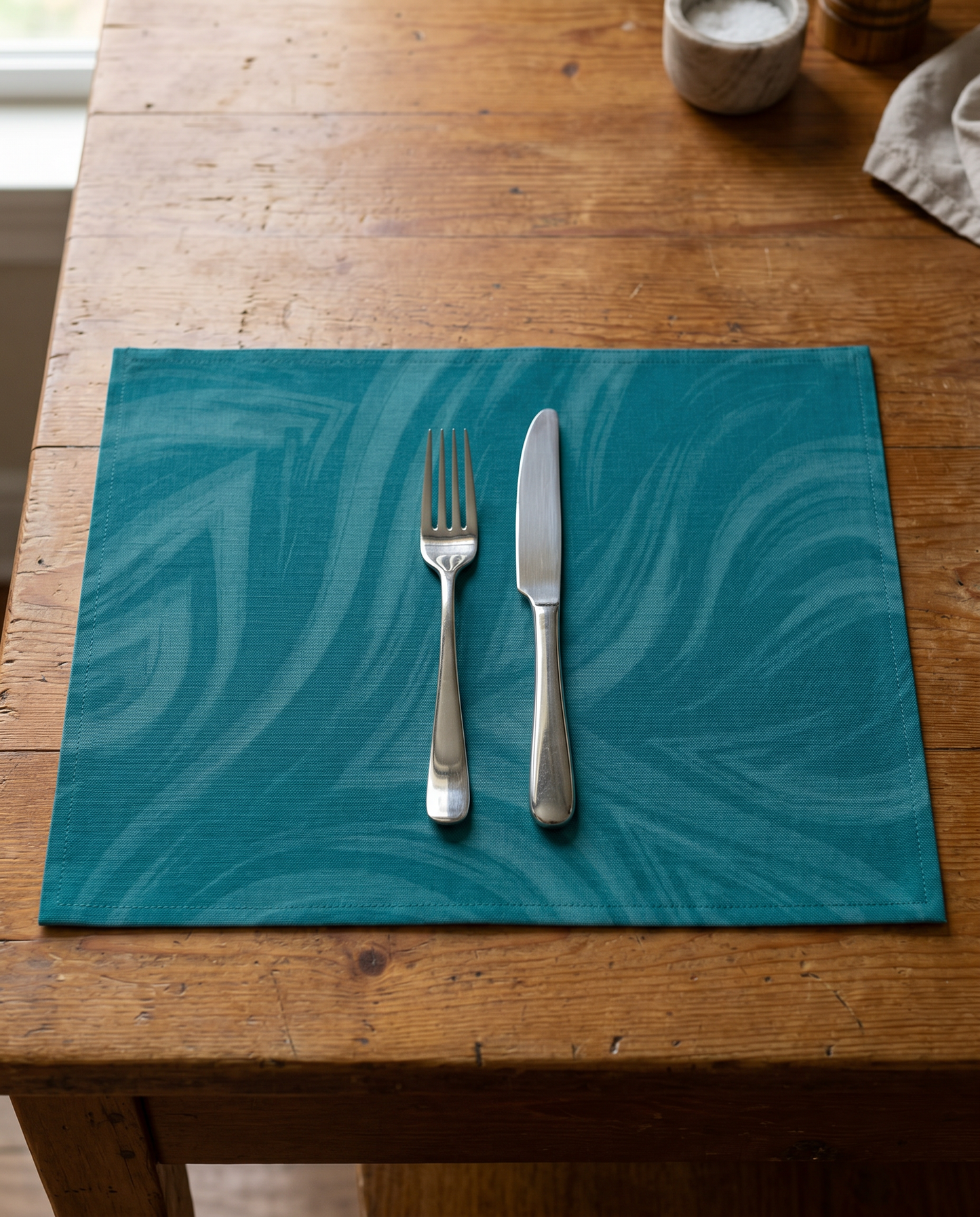 Teal Wave Placemats